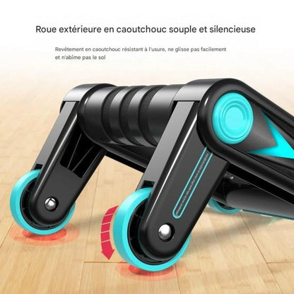 Rueda Abdominal Plegable de Alta Precisión